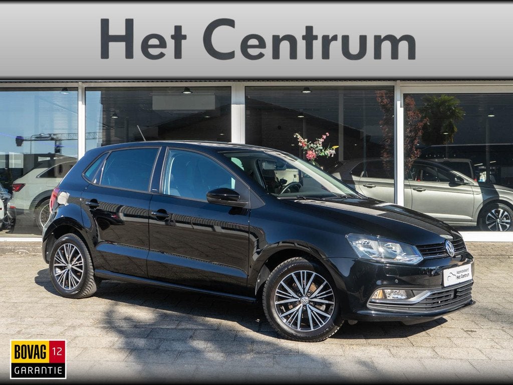 Volkswagen Polo 1.2 TSI 66kW Allstar Stoelverwarming - Navi, Auto's, Voorwielaandrijving, Euro 5, Stof, Gebruikt