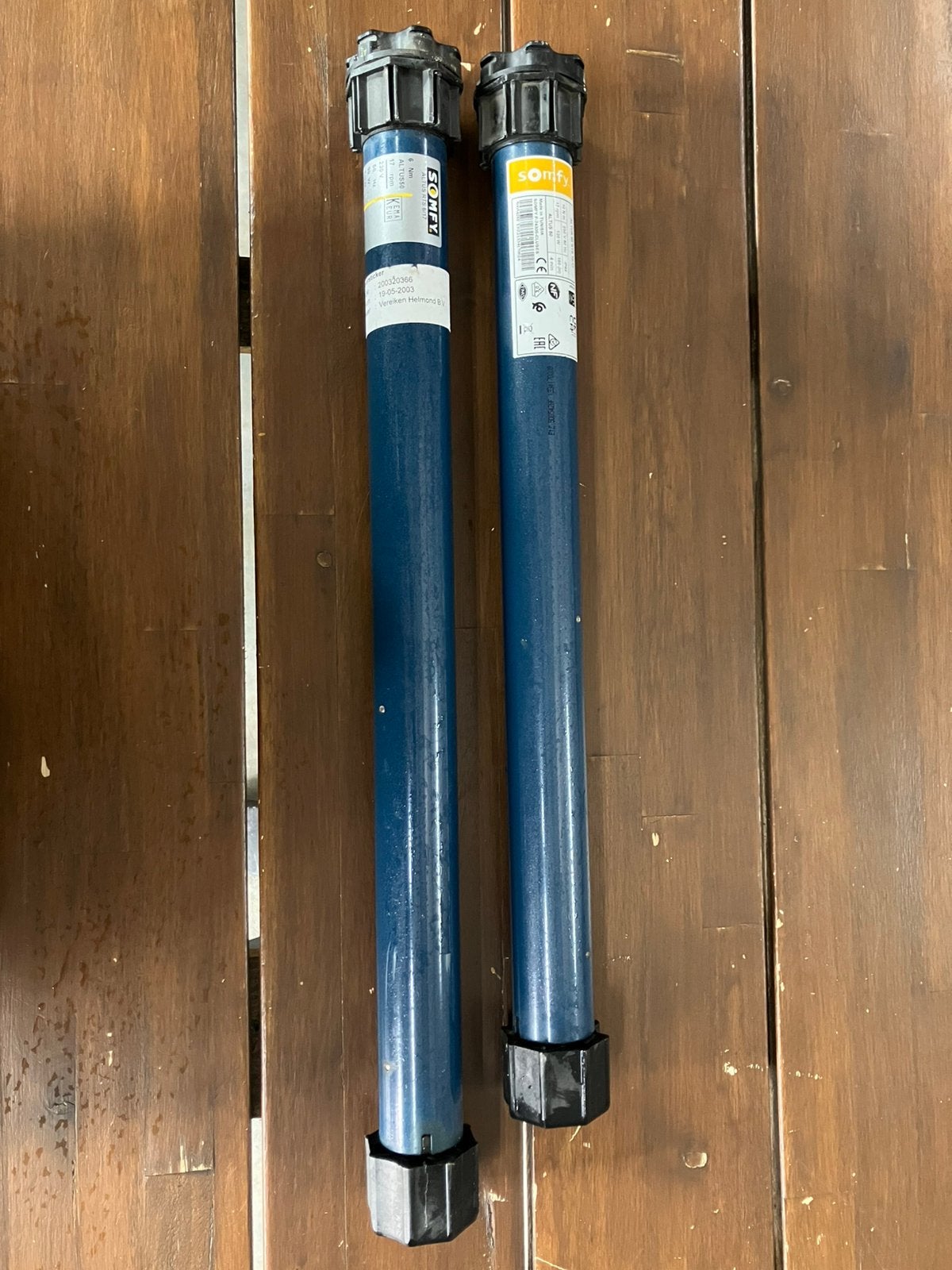 Somfy rolluik motor, Doe-het-zelf en Verbouw, Rolluiken, Gebruikt, Overige kleuren, Minder dan 100 cm, Ophalen of Verzenden