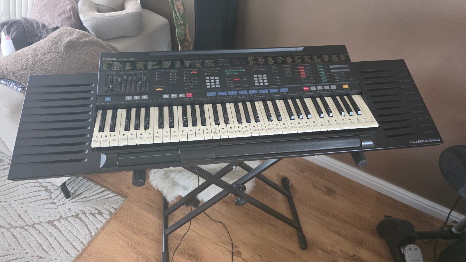Yamaha PSR-4500 Keyboard, Ophalen, Yamaha, Midi-aansluiting, 61 toetsen