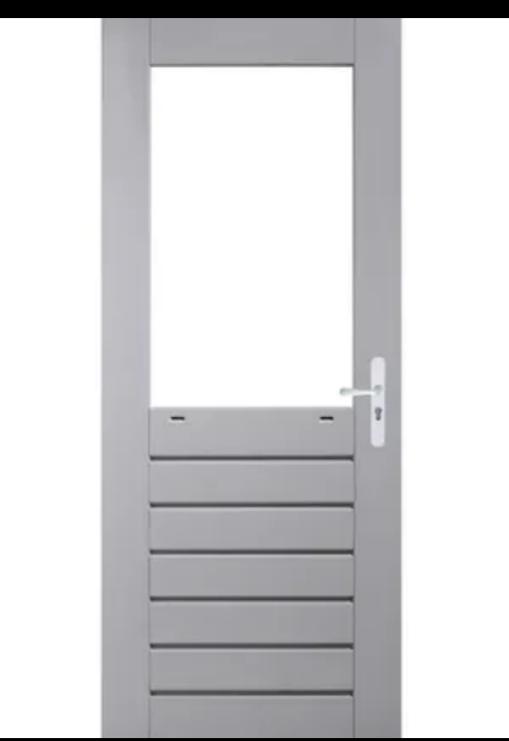 gevraagd maranti buitendeur  93 x 211.5, Doe-het-zelf en Verbouw, Deuren en Horren, Ophalen, Gebruikt, 80 tot 100 cm, Buitendeur
