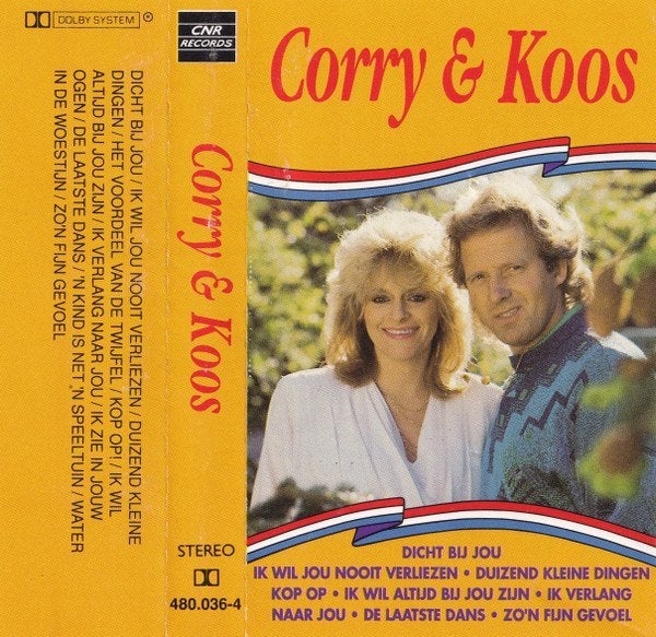CORRY & KOOS - CORRY & KOOS (MC), 1 bandje, Ophalen of Verzenden, Zo goed als nieuw, Origineel