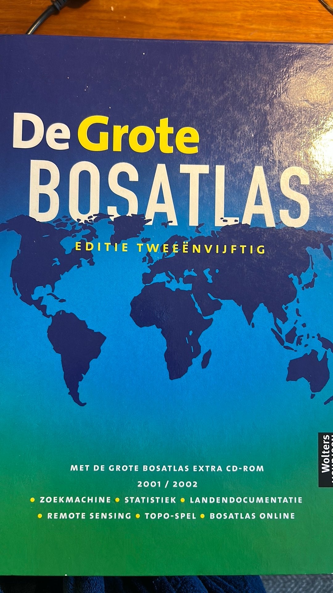 De grote bosatlas, Boeken, Bosatlas, Wereld, Ophalen, Gelezen