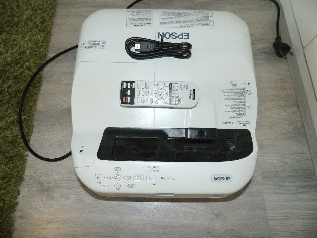 Beamer Epson EB 585 WI, Ophalen, Epson., Zo goed als nieuw, DLP