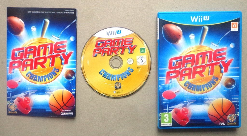 Game Party voor de Nintendo Wii-U, Overige genres, 1 speler, Ophalen of Verzenden, Zo goed als nieuw