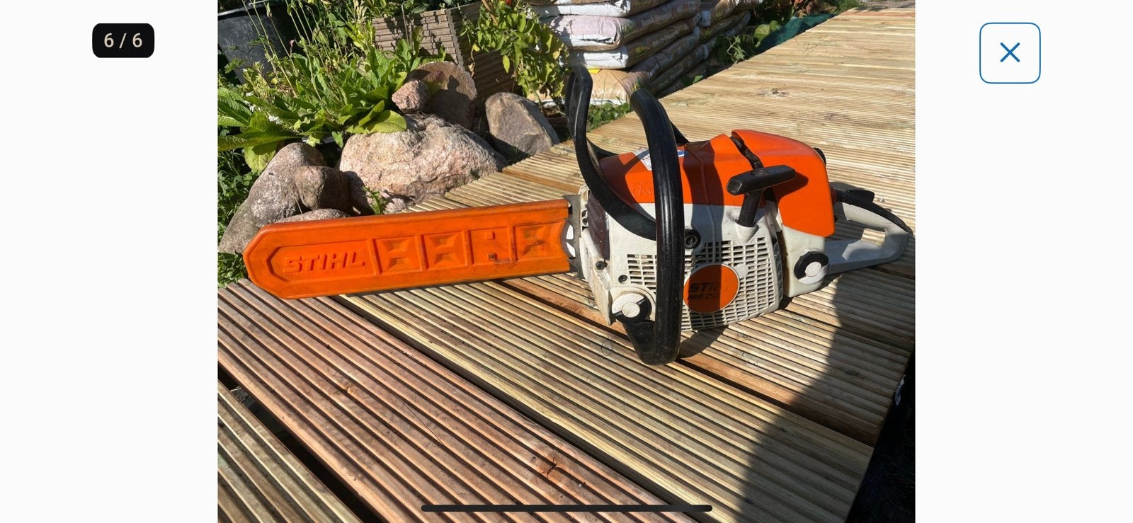 Stihl MS 280 kettingzaag, Ophalen, Gebruikt, 1200 watt of meer, Kettingzaag