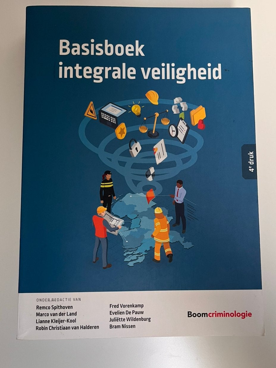 Basisboek integrale veiligheid. Integrale Veiligheidskunde, Ophalen of Verzenden, Beta, Nieuw, HBO