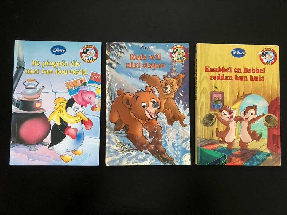 3 Disney leesboeken - Zo goed als nieuw, Ophalen of Verzenden, Zo goed als nieuw, Sprookjes