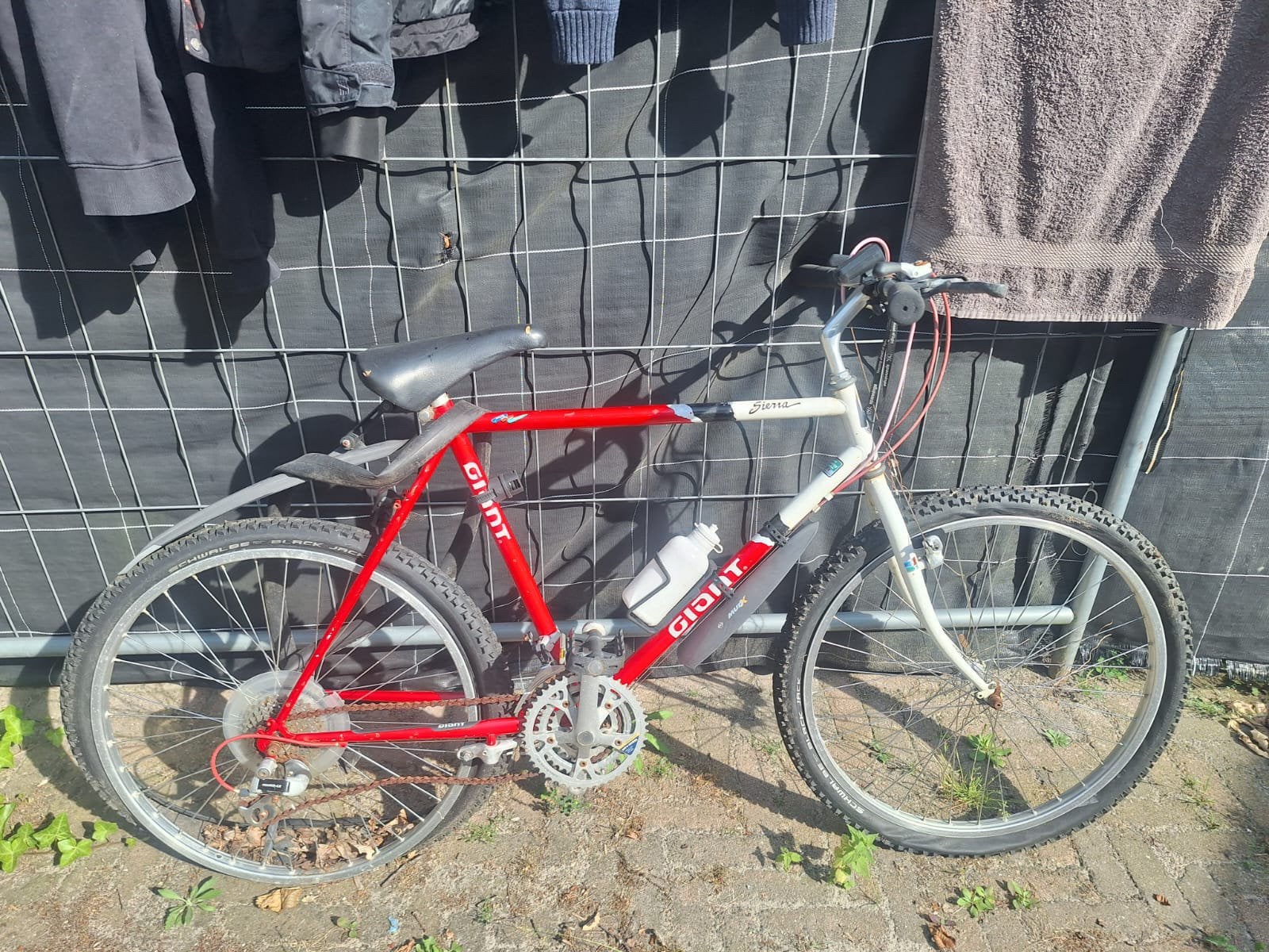 Retro Mountain Bike, Ophalen, Minder dan 10 versnellingen, Gebruikt, Giant