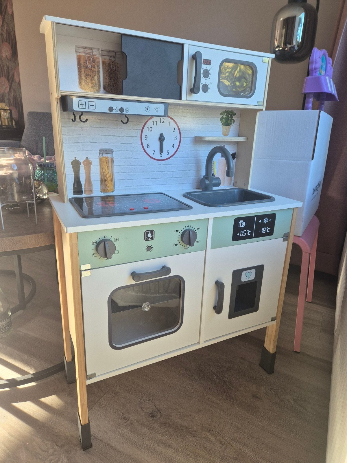 speelgoed keukentje, Ophalen of Verzenden, Zo goed als nieuw, Hout, Speelkeuken