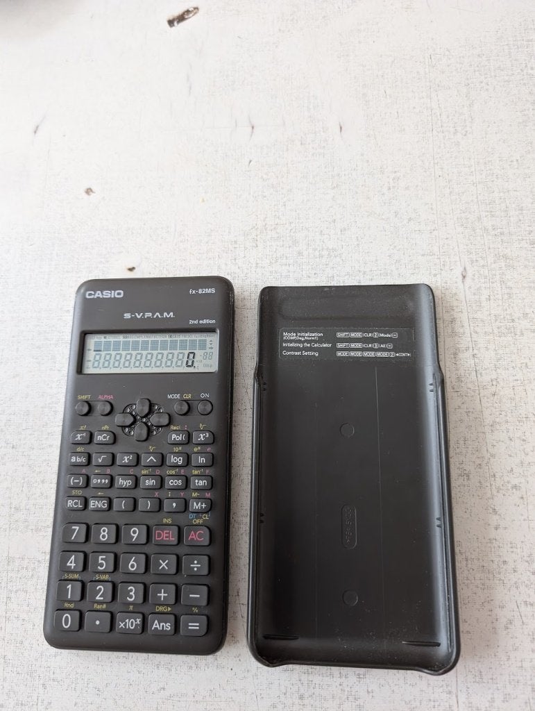 Casio fx-CG50 rekenmachine met toebehoren, Diversen, Ophalen of Verzenden, Gebruikt