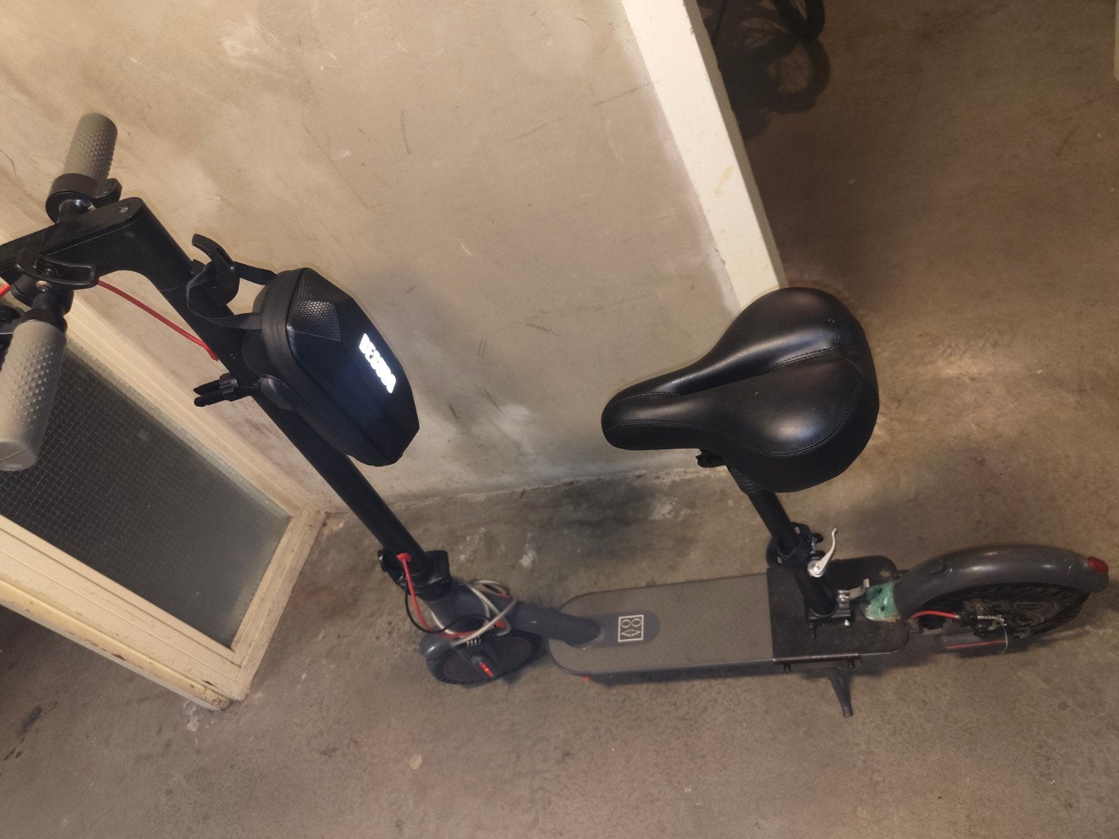 AOVO M365 Pro Elektrische Scooter met Zitje