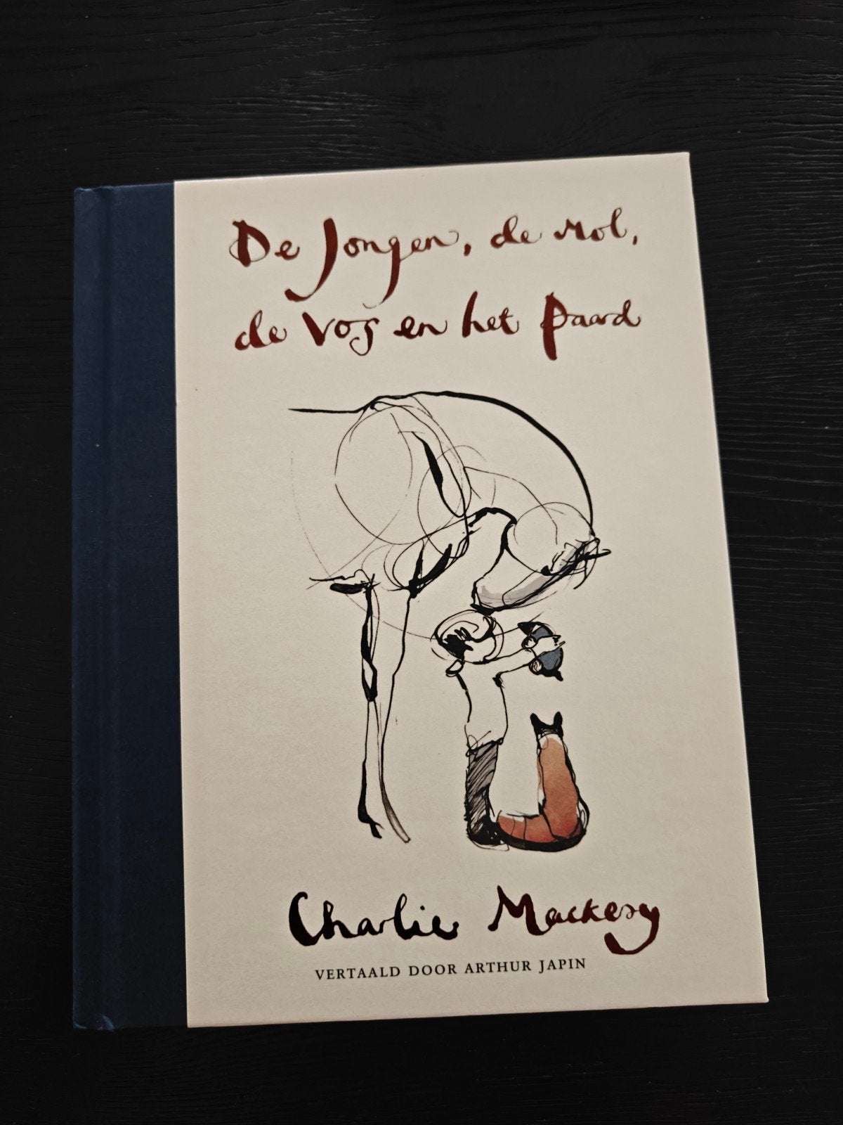 De Jongen, de Mol, de Vos en het Paard - Charlie Mackesy, Boeken, Ophalen of Verzenden, Zo goed als nieuw, Charlie Mackesy, Nederland