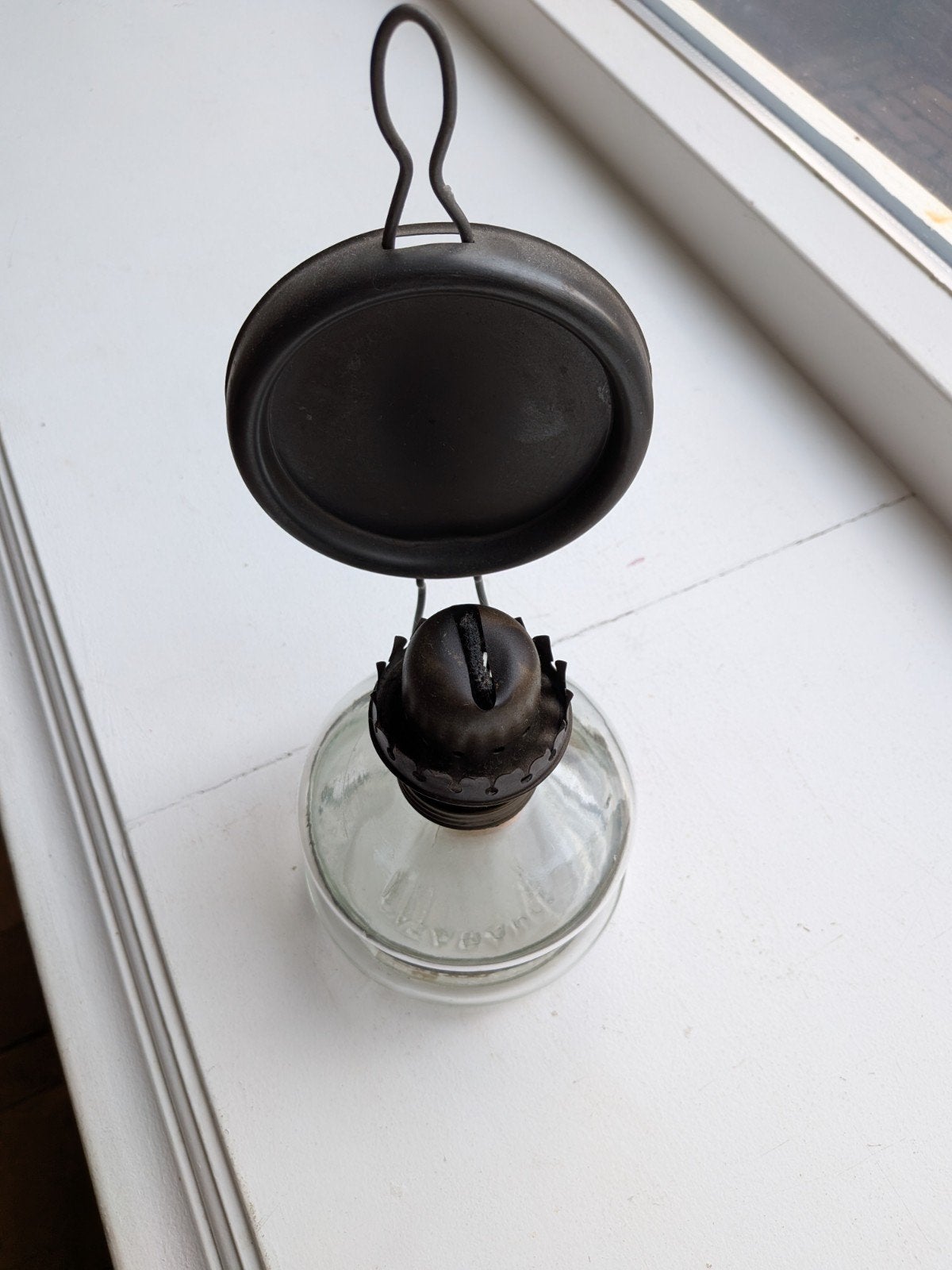 Prachtige sfeervolle vintage petroleumlamp, Ophalen