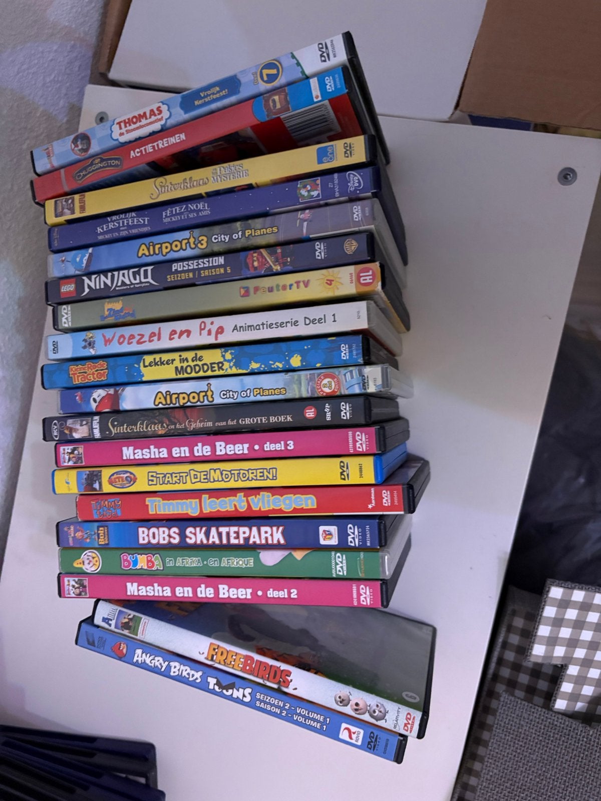 Verschillende dvds, Cd's en Dvd's, VHS | Kinderen en Jeugd, Alle leeftijden, Ophalen of Verzenden, Zo goed als nieuw, Overige typen