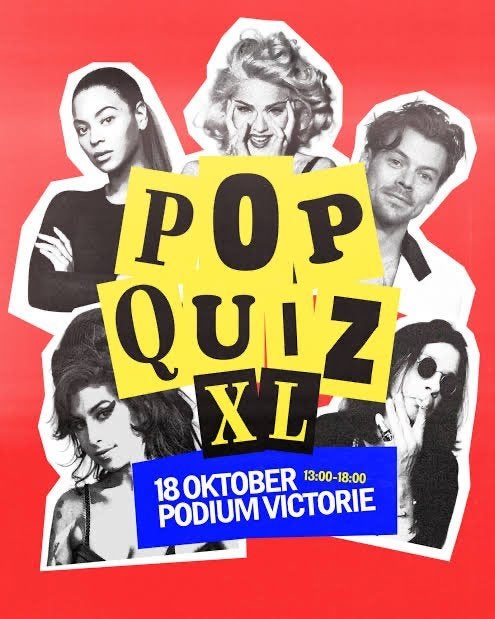 Gezocht: Popquiz XL - Victorie Alkmaar, Drie personen of meer