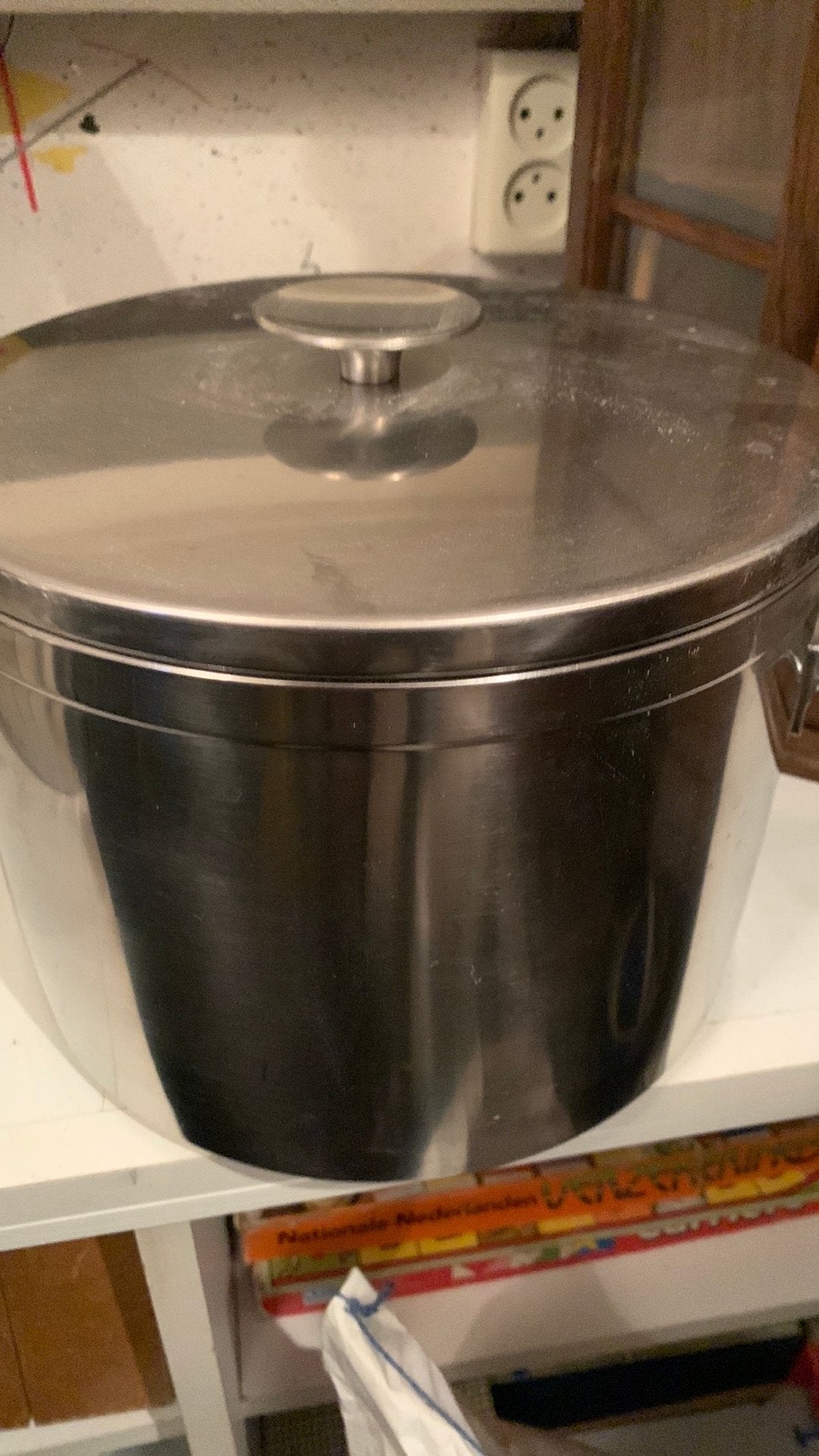 Soeppan 6 liter Gero, Ophalen of Verzenden, Zo goed als nieuw, Rvs