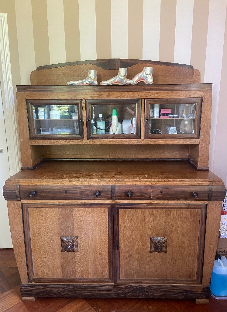 Kast art deco, Antiek en Kunst, Ophalen