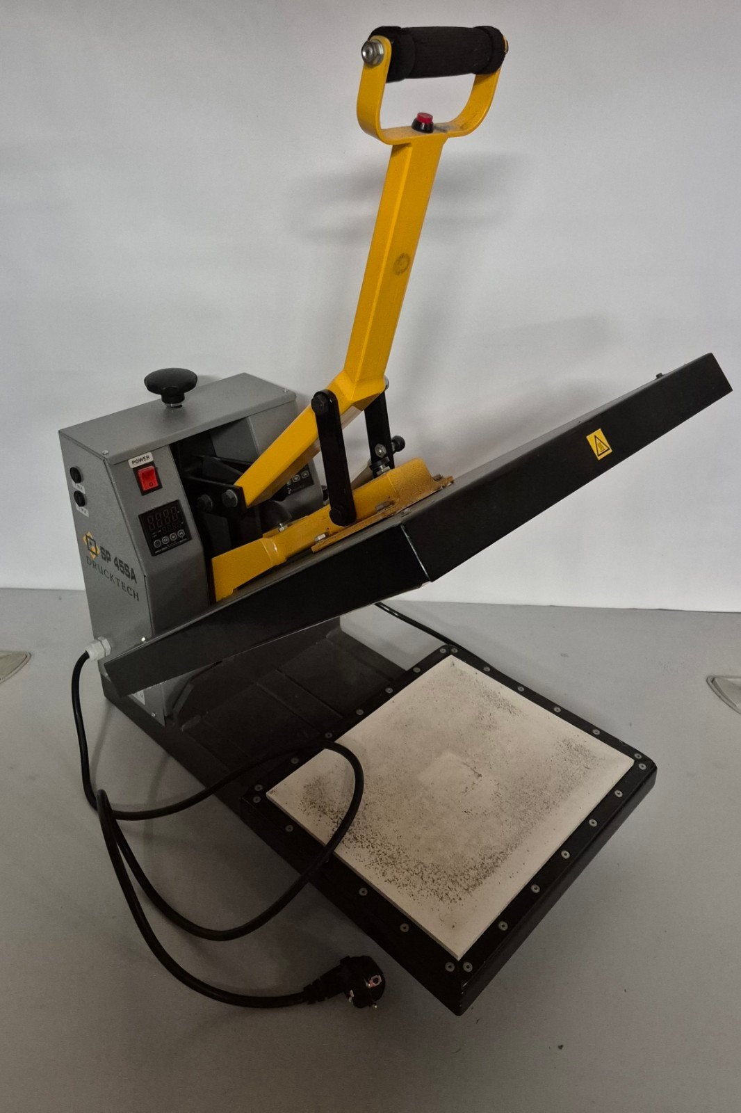 Drucktech SP 45SA pneumatische Transferpers 29x24cm plaat, Ophalen, Gebruikt
