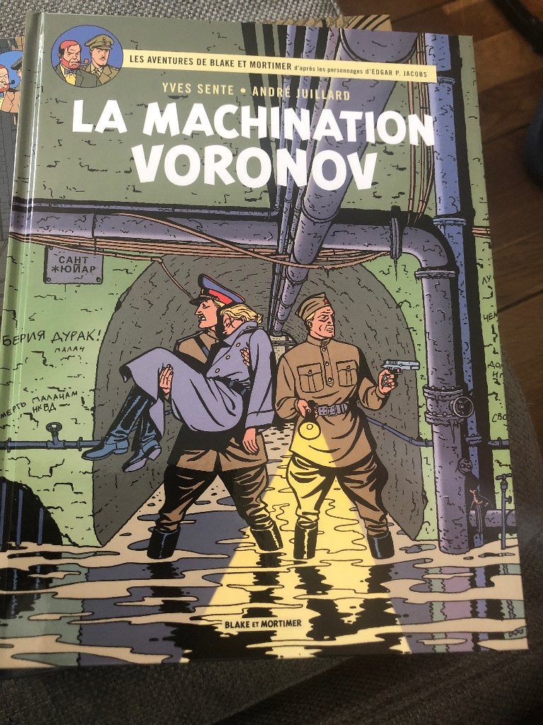 La machination Voronov Blake en Mortimer HC fr k4, Eén stripboek, Ophalen of Verzenden, Zo goed als nieuw