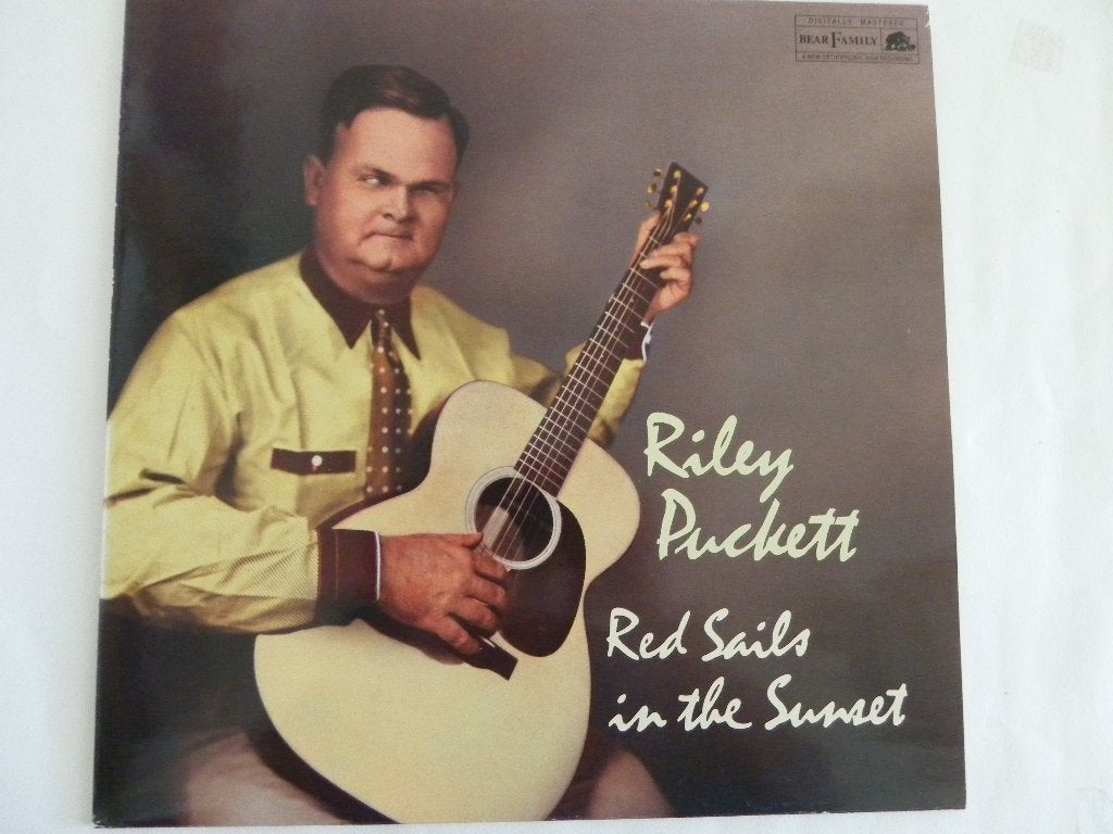 LP Riley Puckett - Red Sails In The Sunset, Ophalen of Verzenden, Zo goed als nieuw, 12 inch