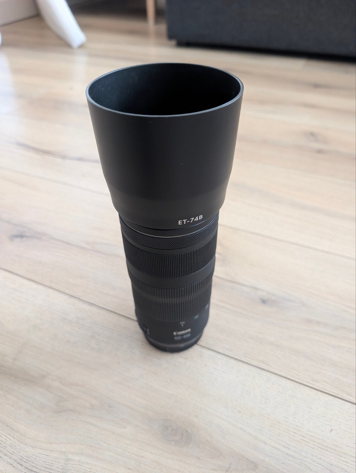 Canon RF 100-400mm F5.6-8 IS USM Telelens, Beeldstabilisatie, Canon, Canon RF, Zo goed als nieuw
