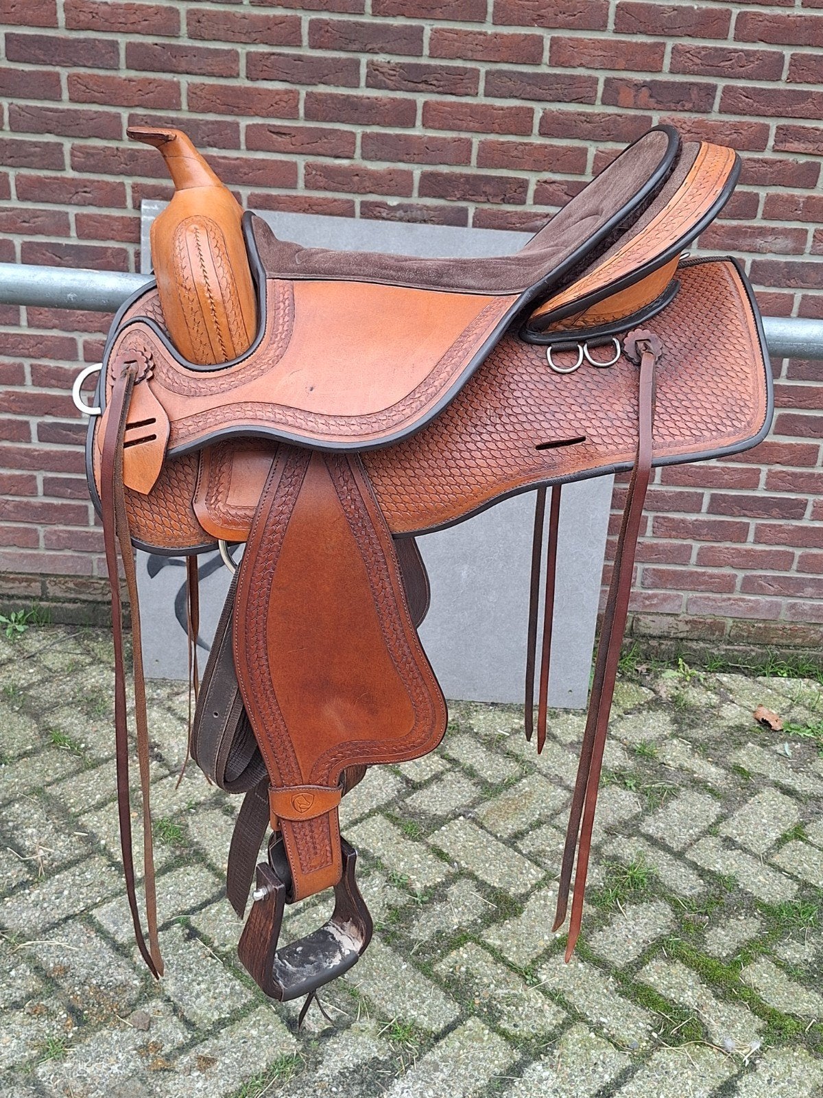edix Santos / Boomloos westernzadel/ Boomloos zadel, Ophalen of Verzenden