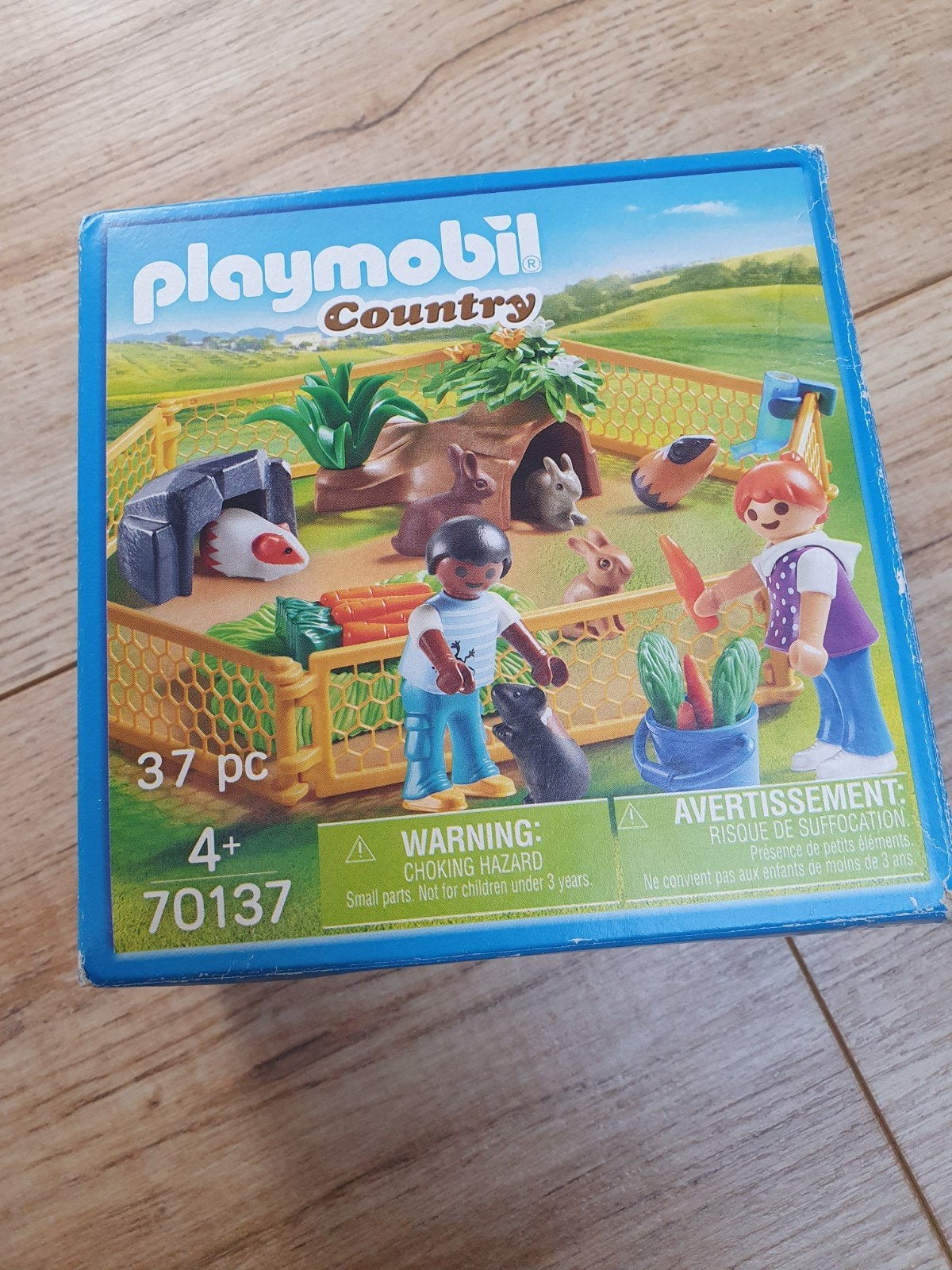 Playmobil Country Konijnenhok met konijnen en cavia's, Kinderen en Baby's, Speelgoed | Playmobil, Ophalen of Verzenden, Zo goed als nieuw