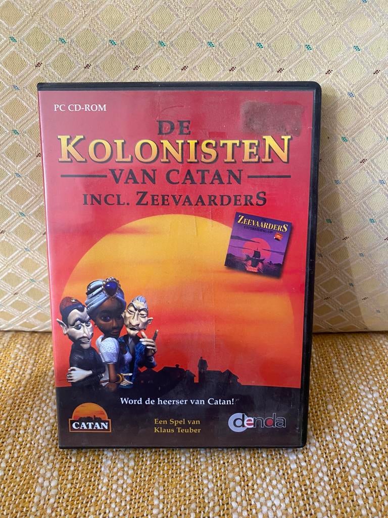 PC Game: De kolonisten van Catan (incl Zeevaarders), Spelcomputers en Games, 1 speler, Ophalen of Verzenden, Zo goed als nieuw