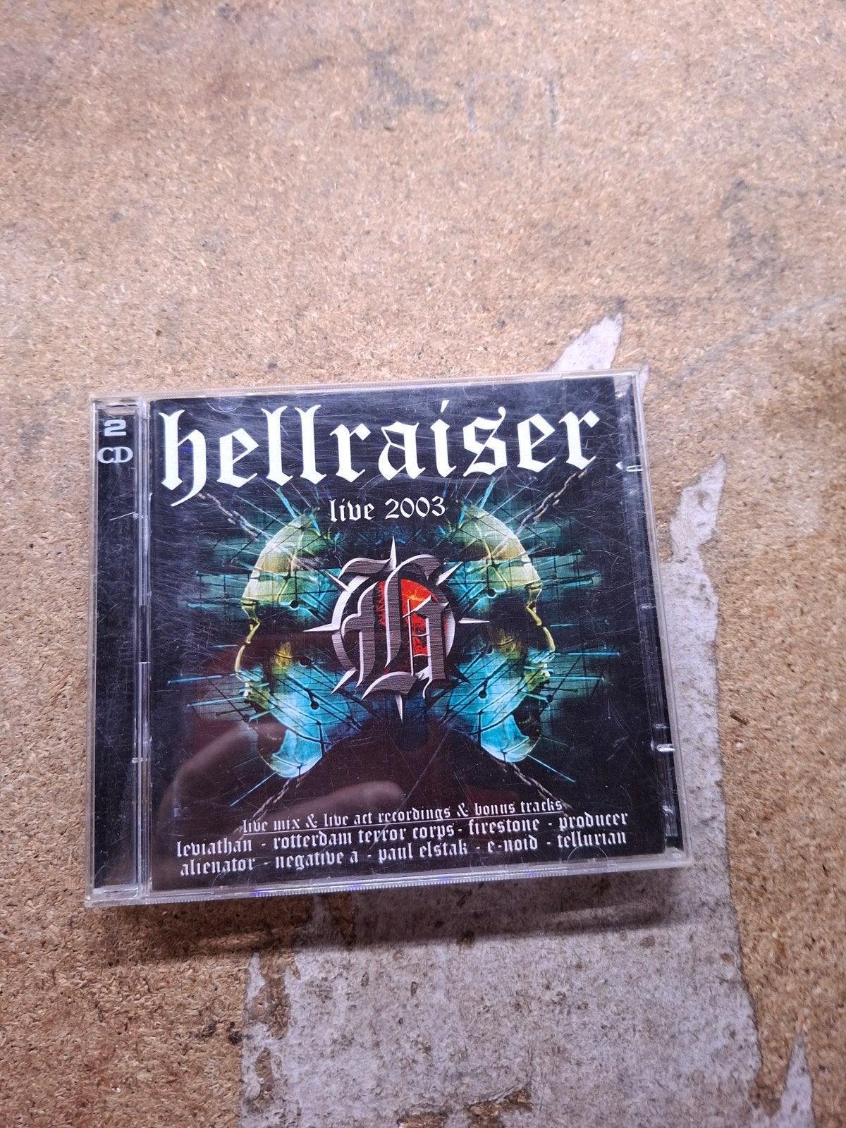 Hellraiser Live 2003 - 2 CD Hardcore/Gabber, Cd's en Dvd's, Gebruikt, Hardcore, Inclusief doosje, Ophalen of Verzenden