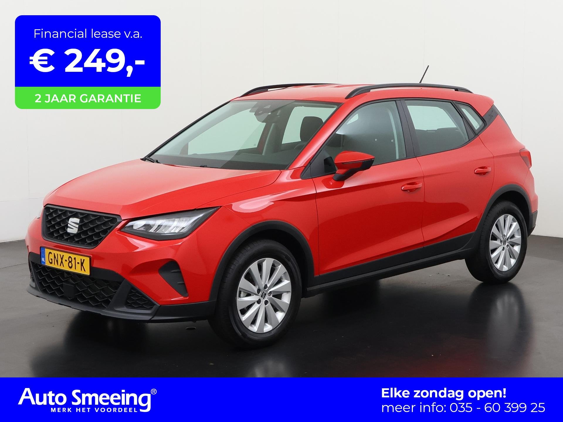 SEAT Arona 1.0 EcoTSI Reference | Digital Cockpit | Apple/An, Auto's, Voorwielaandrijving, 12 maanden, Stof, Gebruikt