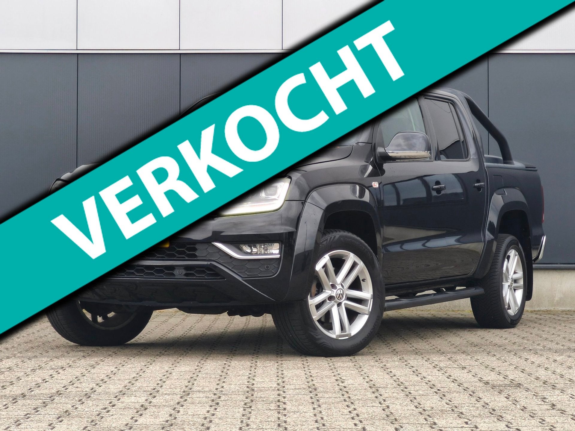 Volkswagen AMAROK 3.0 V6 TDI 4MOTION 8V DSG 3300KG TREKHAAK, Auto's, Volkswagen, Gebruikt, Zwart, Leder, Bedrijf