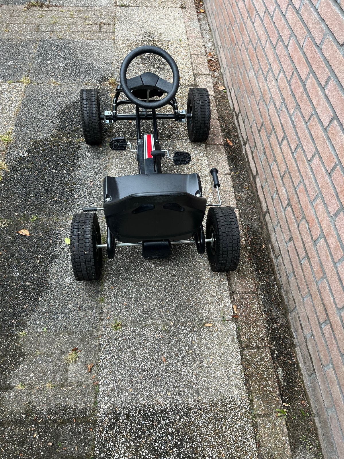 Volare Go Kart Racing Car - Jongens - Zwart - Luchtbanden, Ophalen, Gebruikt, Trapvoertuig