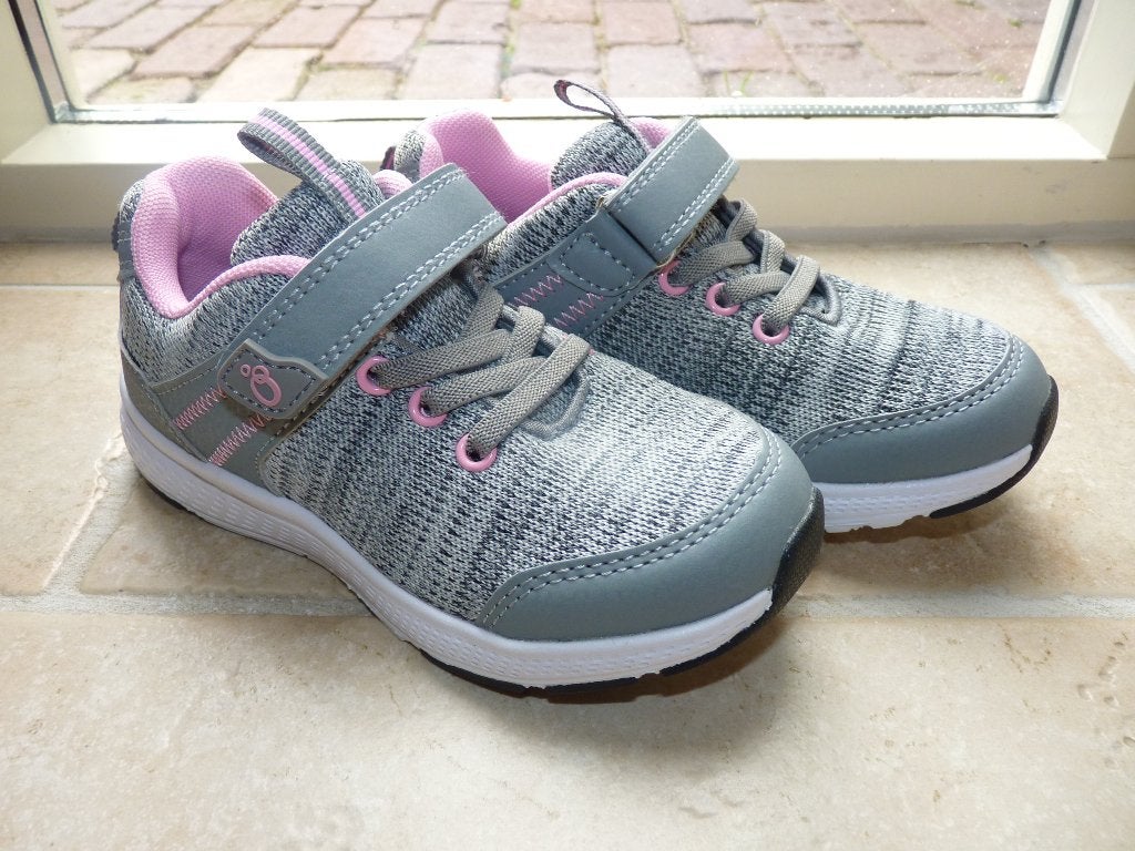 Lamino grijze sneakers gympen met roze details 29 nieuw!, Meisje, Schoenen, Nieuw, Ophalen of Verzenden