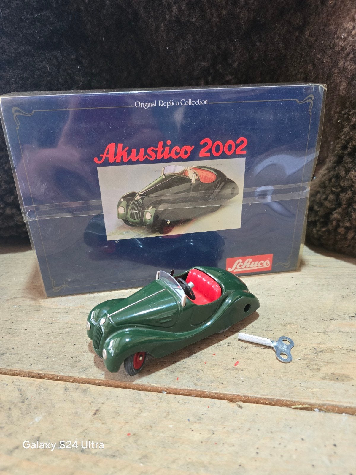 D9 > Schuco Akustico 2002 opwindbare modelauto, Ophalen of Verzenden