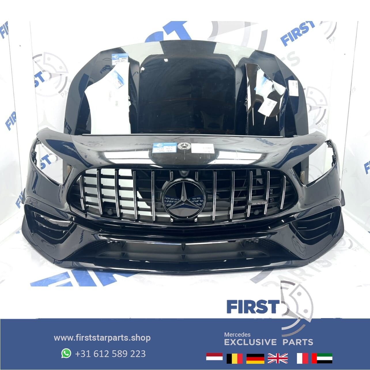 W177 V177 A45S A45 A KLASSE AMG AERO FRONT PERFORMANCE VOORK, Gebruikt, -, Voor, Ophalen of Verzenden