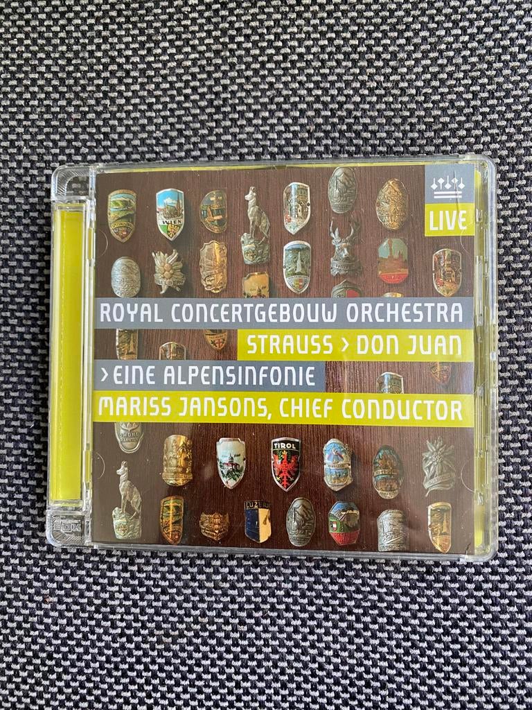 SACD: Royal Concertgebouw Orchestra - Strauss: Don Juan, Ophalen of Verzenden, Romantiek, Zo goed als nieuw, Orkest of Ballet