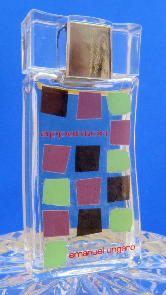 Mini - UNGARO - Apparition - 5ml - edp - 5,8cm, Ophalen of Verzenden, Gebruikt, Miniatuur, Gevuld