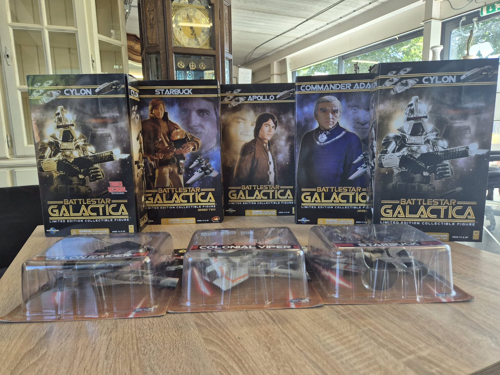 Battlestar Galactica - Actiepoppen / schip in box/blister, Ophalen of Verzenden, Nieuw