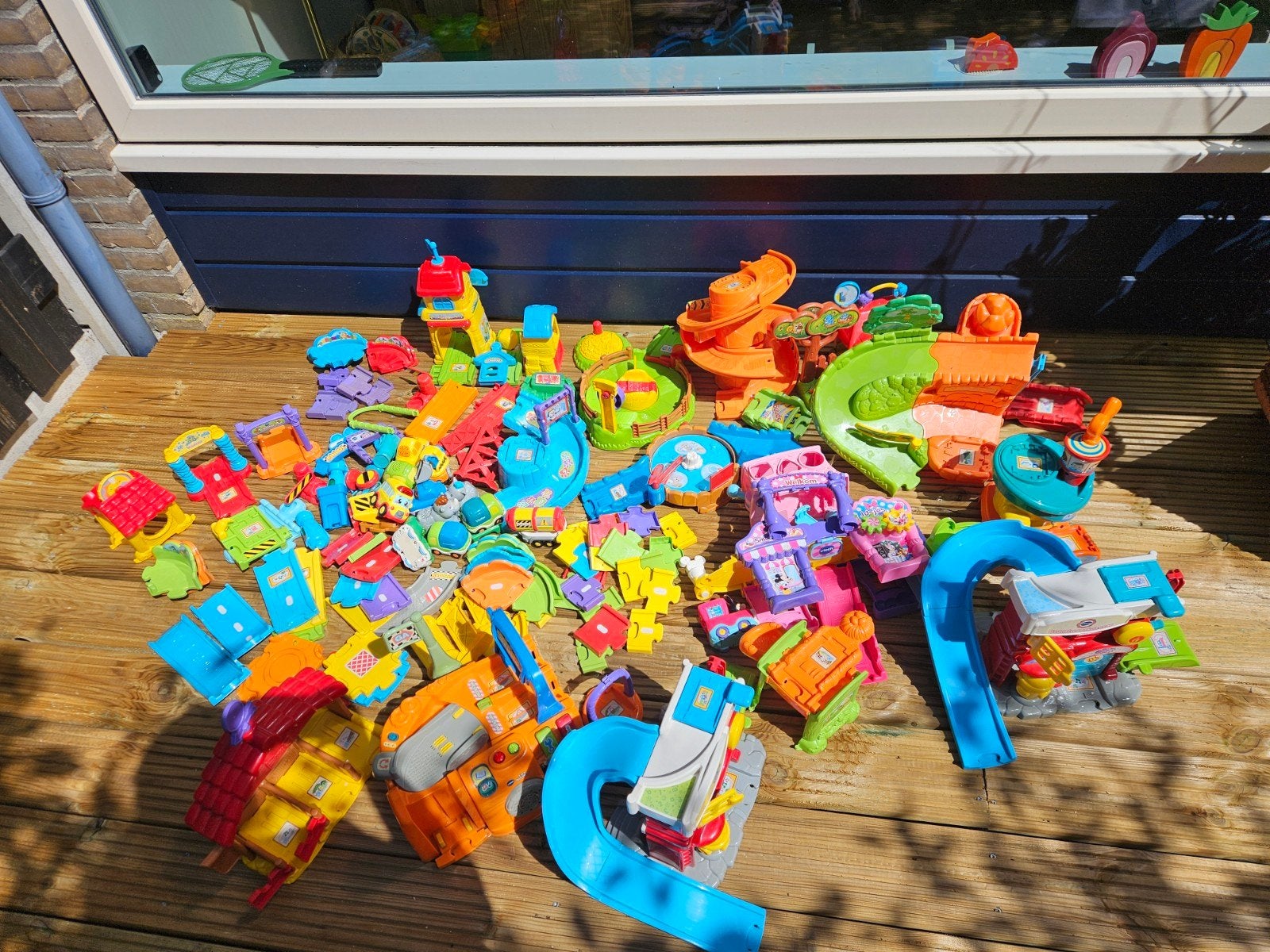 Grote VTech Toet Toet Auto's en Zoef Zoef Dieren collectie, Ophalen, Gebruikt, Jongen of Meisje