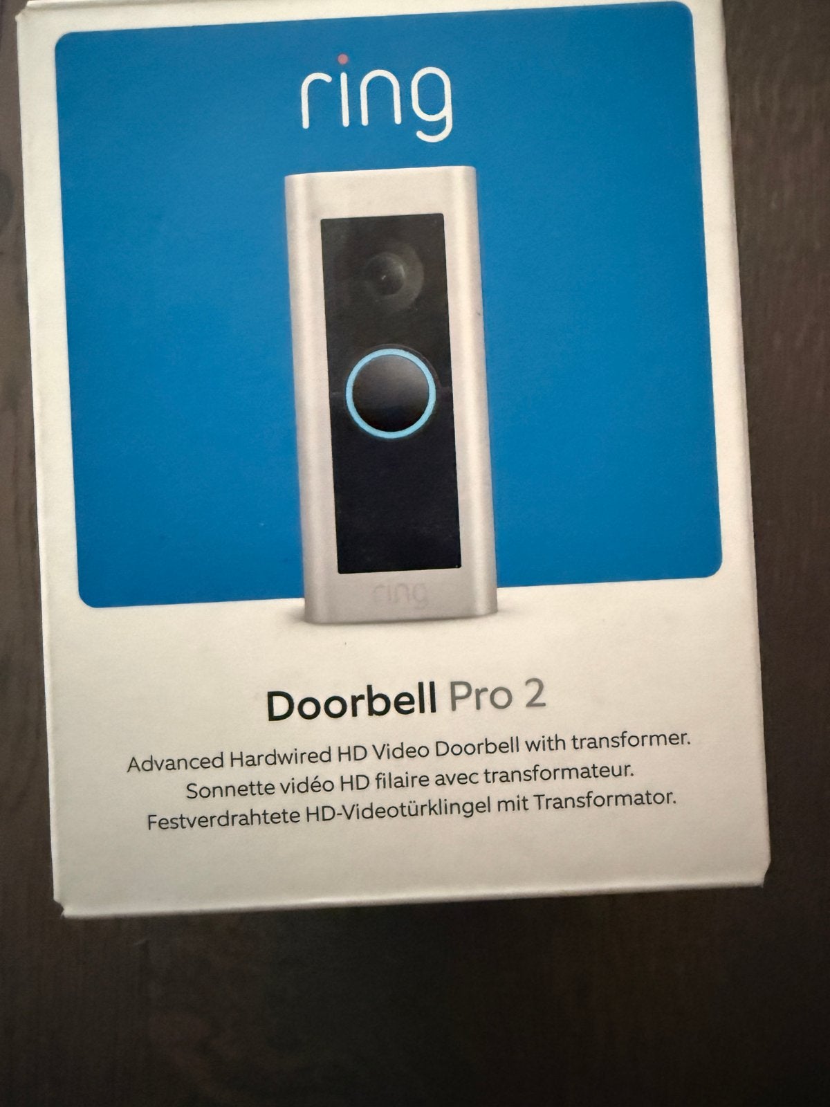 Ring Video Doorbell Pro en Ring Video Doorbell Pro 2, Beweging, Ophalen of Verzenden, Zo goed als nieuw, Compleet systeem