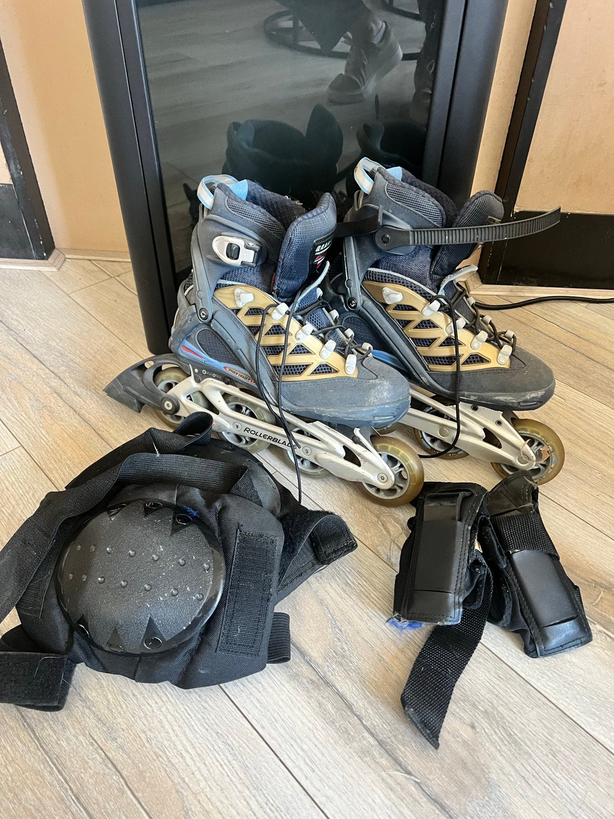 Rollerblade inline skates met bescherming, Ophalen, Gebruikt, Overige typen, Overige merken