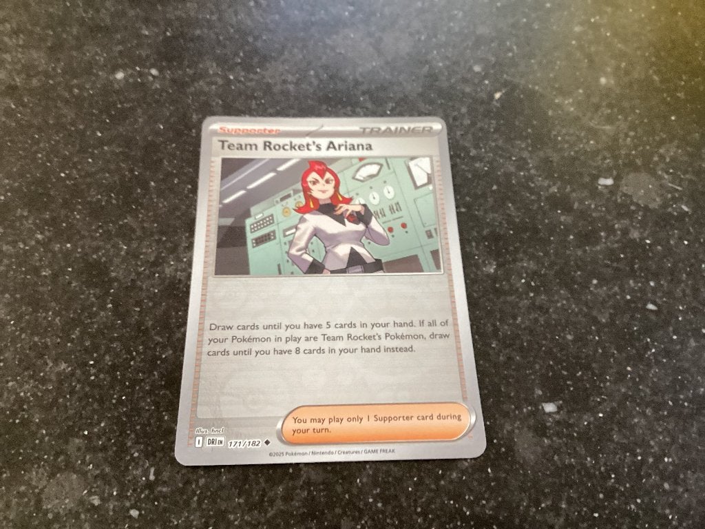 Pokemon kaart trainer Ariana, Ophalen of Verzenden, Nieuw, Losse kaart
