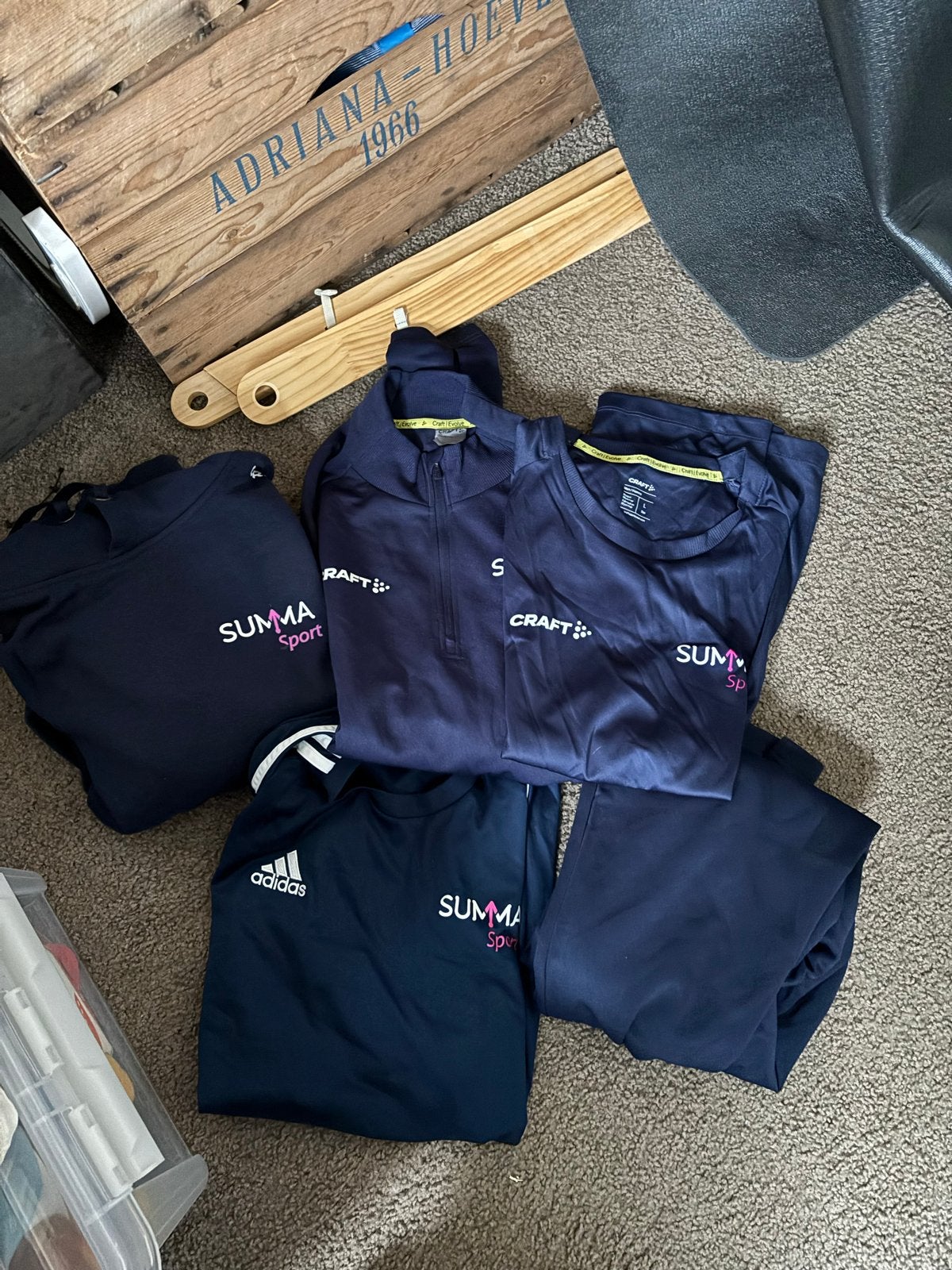 Summa Sport Opleiding Kledingpakket Maat L, Maat 52/54 (L), Blauw, Overige typen, Nieuw