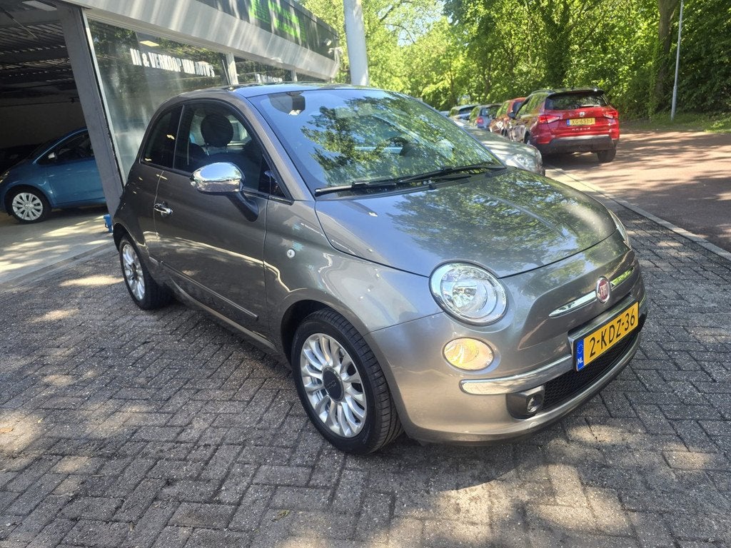 Fiat 500 1.0 TwinAir Lounge | 12MND GARANTIE | AIRCO | PANO, Euro 5, Stof, 840 kg, Origineel Nederlands