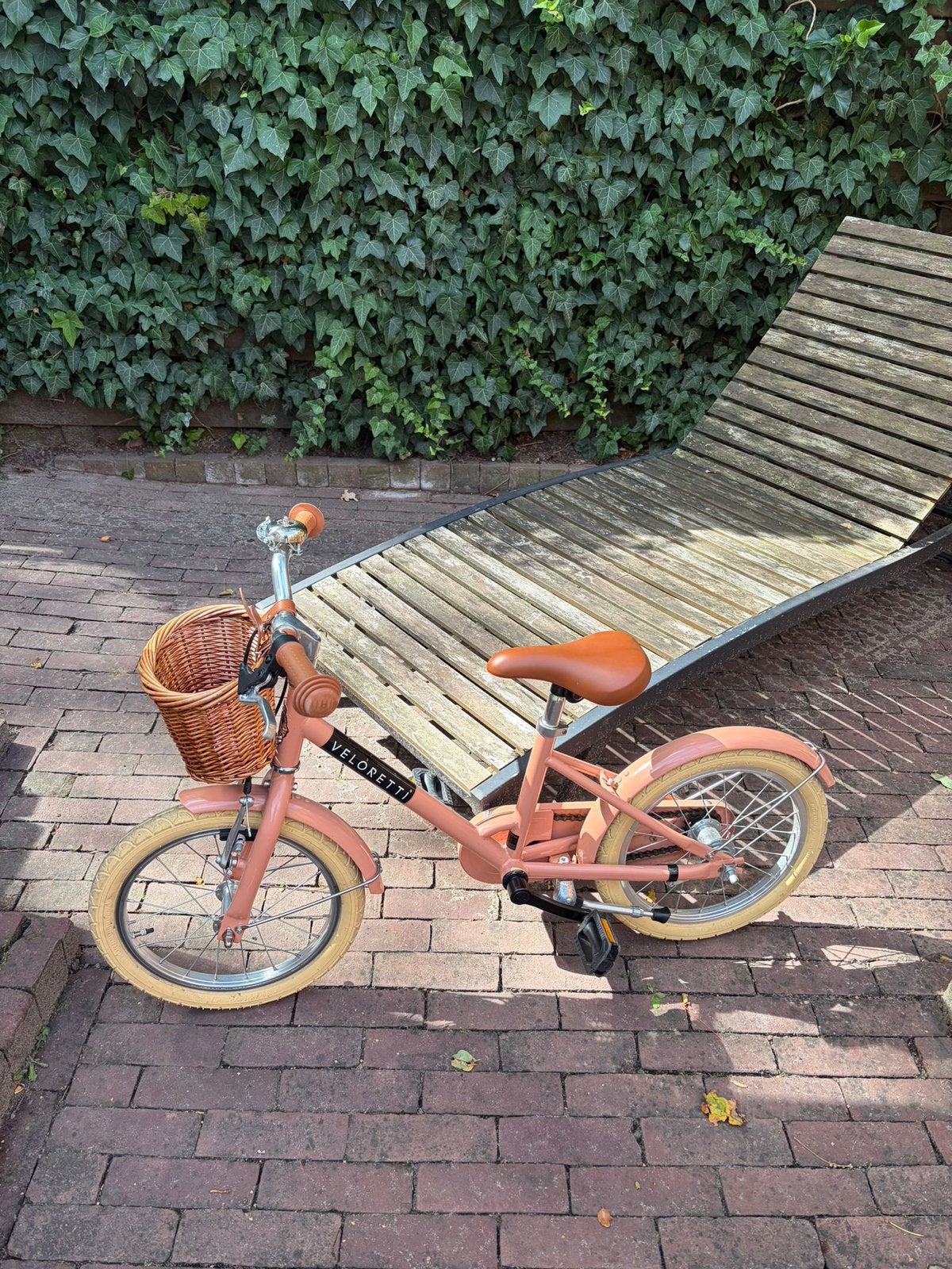 Veloretti Maxi (inclusief mandje en zijwieltjes), Fietsen en Brommers, Fietsen | Kinderfietsjes, Ophalen, Zo goed als nieuw, 16 tot 20 inch