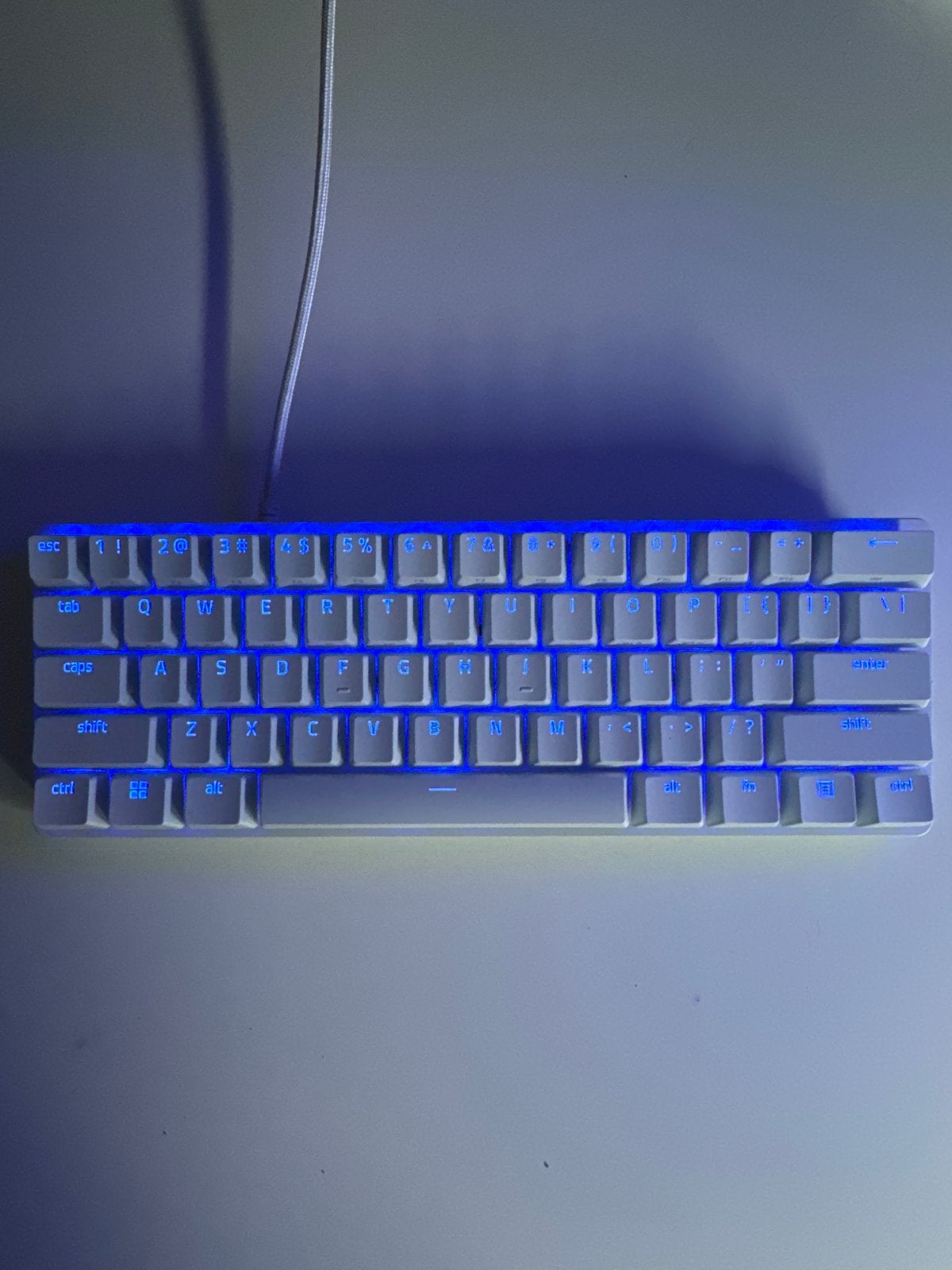 Razer Huntsman Mini Gaming Toetsenbord - Zo goed als nieuw, Computers en Software, Ophalen, Gaming toetsenbord, Zo goed als nieuw