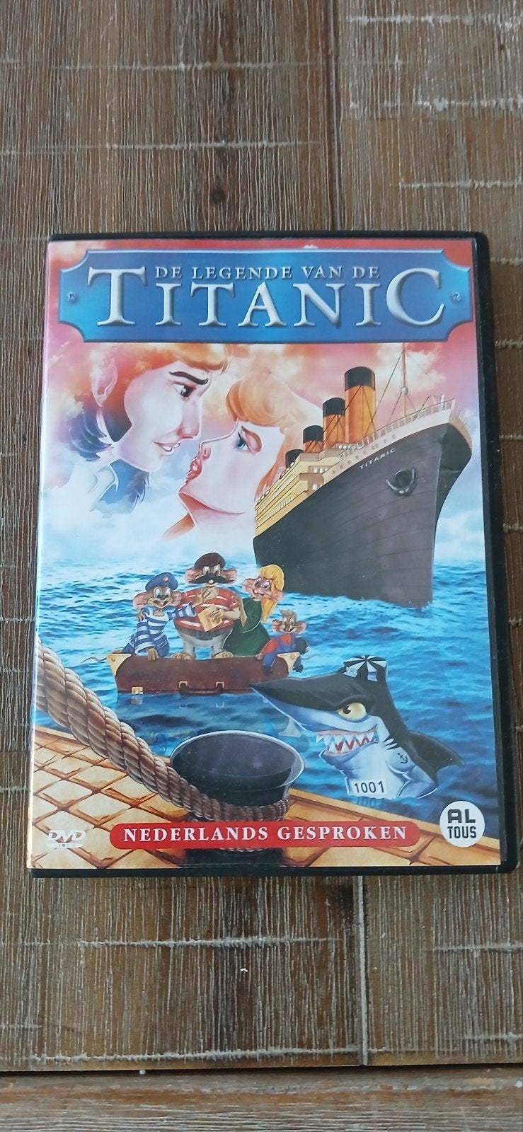 De Legende van de Titanic DVD - Nederlands Gesproken, Ophalen of Verzenden