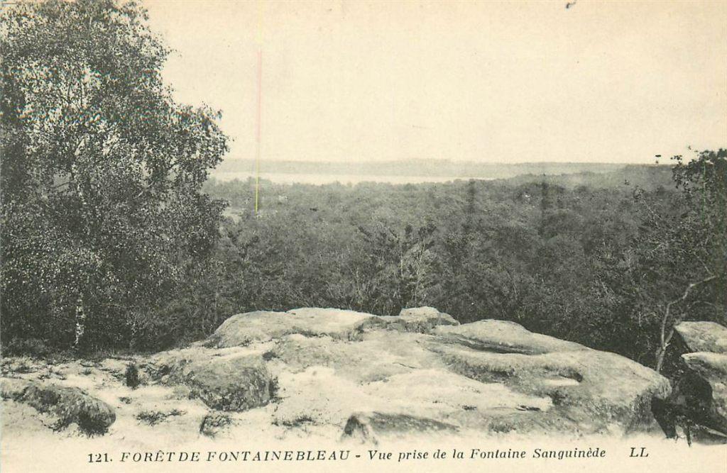 701-477-051 Fontainebleau, Verzenden, Voor 1920, Frankrijk