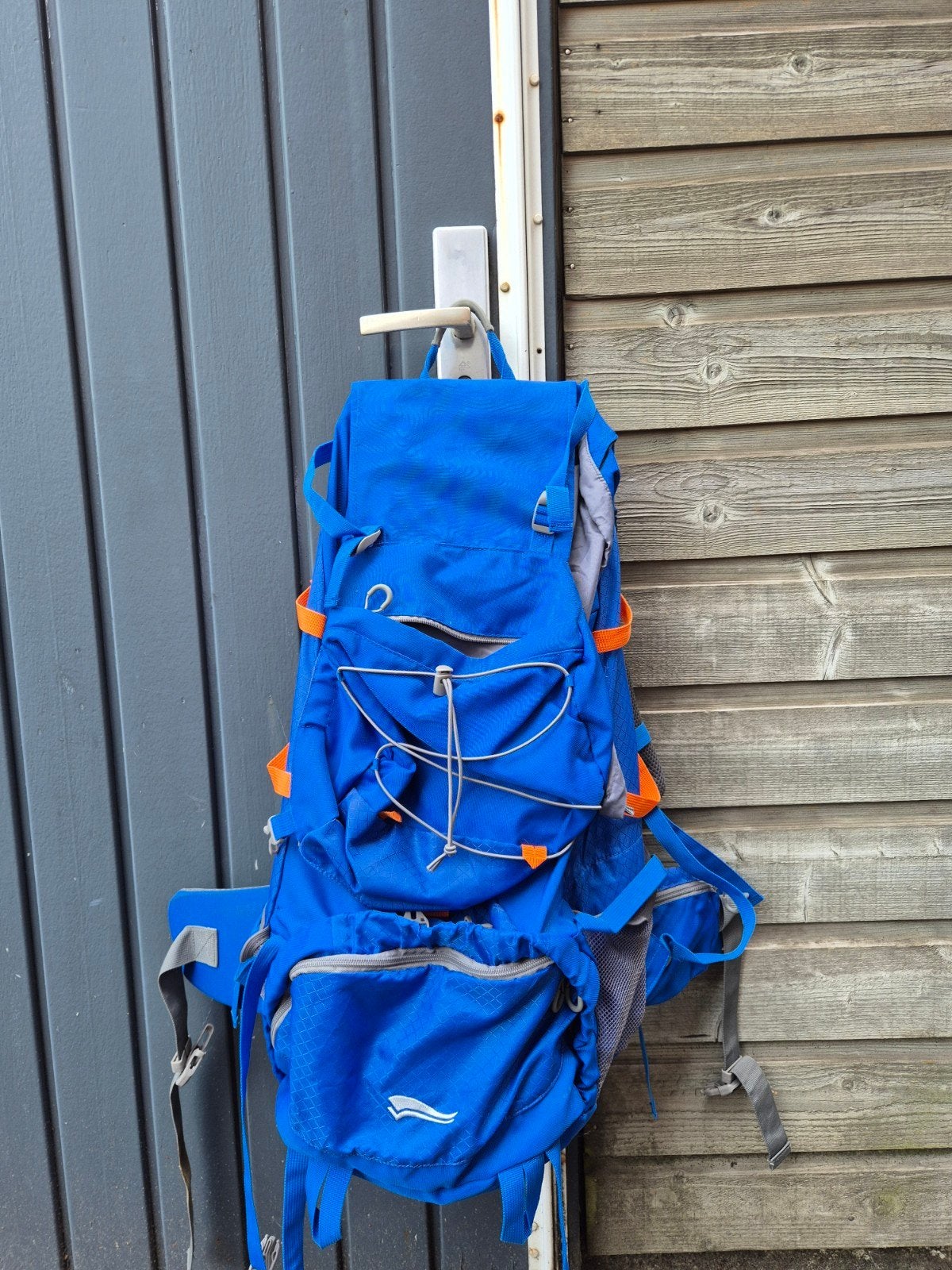 Blauwe Trekking Rugzak, Ophalen, Gebruikt, Overige merken, Trekking