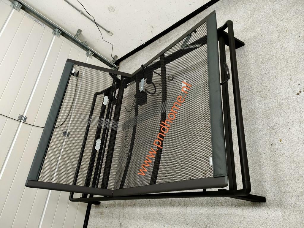 auping Original bed 140x200 elektrisch verstelbaar, Huis en Inrichting, Slaapkamer | Bedden, Verstelbaar, Eenpersoons, Zwart, Zo goed als nieuw